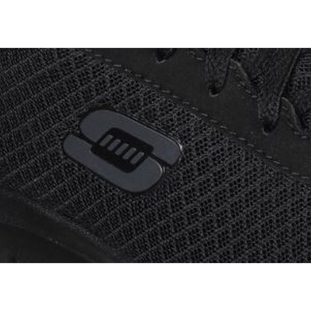 Black - Back - Skechers Womens-Ladies Genter Bronaugh Safety Work Trainer