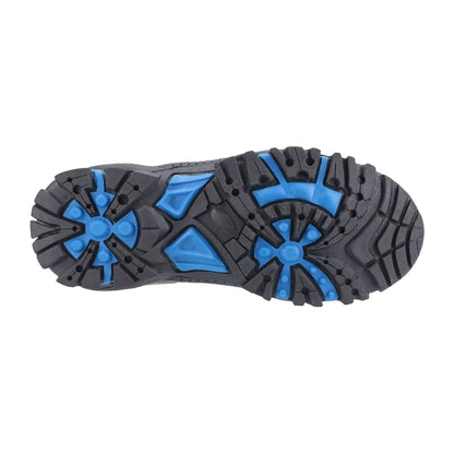 Blue-Grey - Lifestyle - Cotswold Childrens-Kids Little Dean Lace Up Hiking Waterproof Trainer