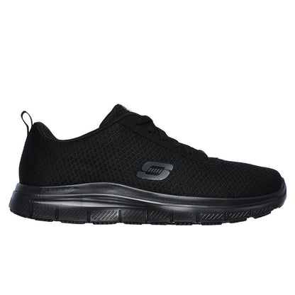 Black - Back - Skechers Mens Flex Advantage Trainers
