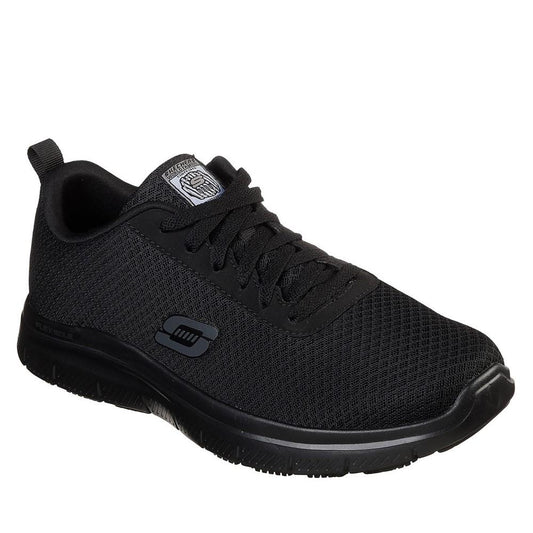 Black - Front - Skechers Mens Flex Advantage Trainers