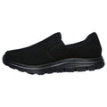 Black - Side - Skechers Womens-Ladies Cozard Leather Trainers