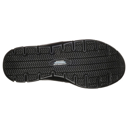 Black - Lifestyle - Skechers Womens-Ladies Cozard Leather Trainers