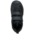 Black - Pack Shot - Geox Childrens-Kids Savage Leather Trainers