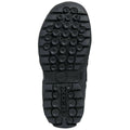 Black - Close up - Geox Childrens-Kids Savage Leather Trainers