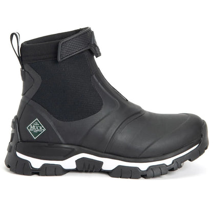 Black - Back - Muck Boots Womens-Ladies Apex Mid Wellington Boots