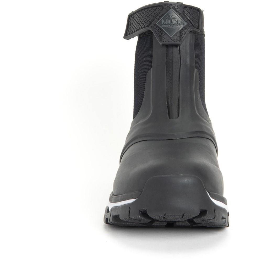 Black - Pack Shot - Muck Boots Womens-Ladies Apex Mid Wellington Boots