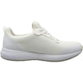 White - Back - Skechers Womens-Ladies Safety Shoes