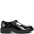 Black - Back - Geox Girls Casey Leather Mary Janes