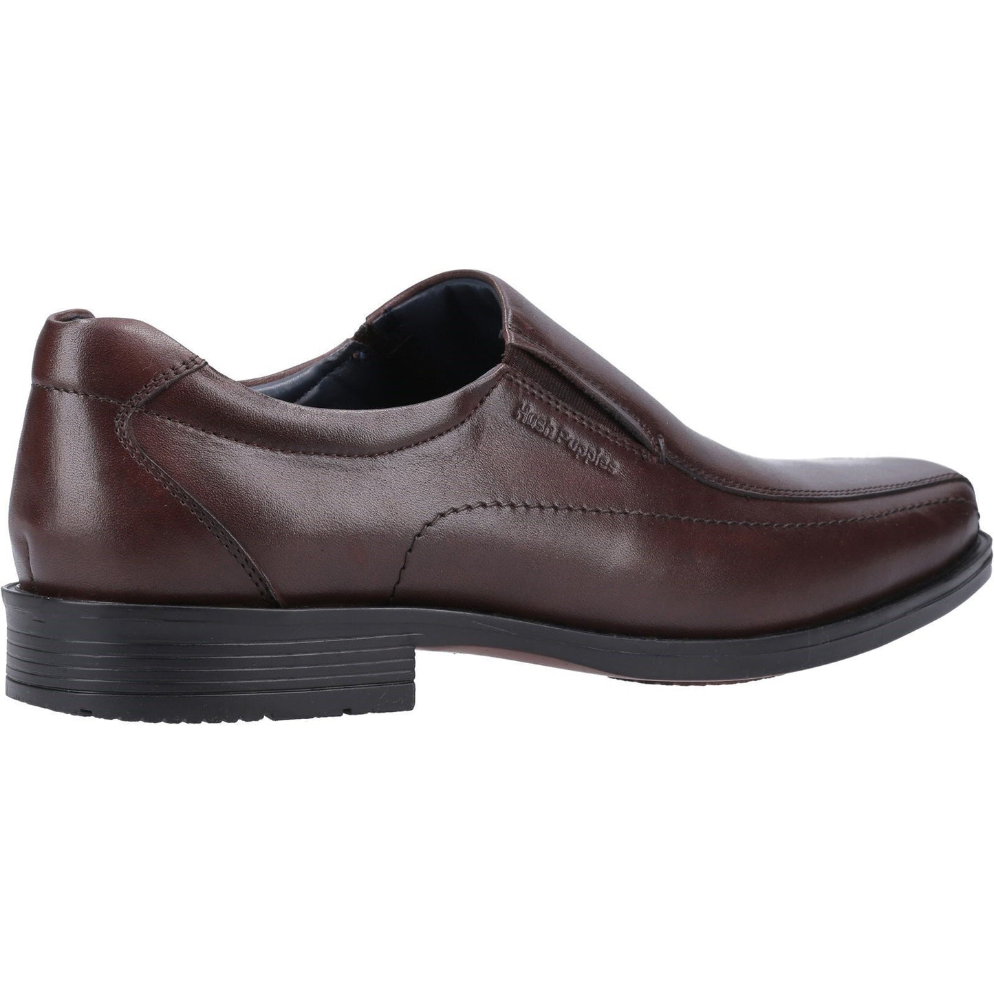 Chocolate Brown - Lifestyle - Hush Puppies Mens Brody Leather Shoes