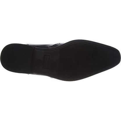 Black - Pack Shot - Hush Puppies Mens Elliot Leather Brogues