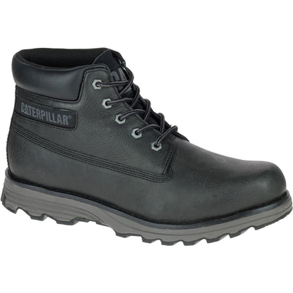Black - Front - Caterpillar Mens Founder Leather Boots