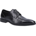 Black - Front - Hush Puppies Boys Ezra Leather Shoes