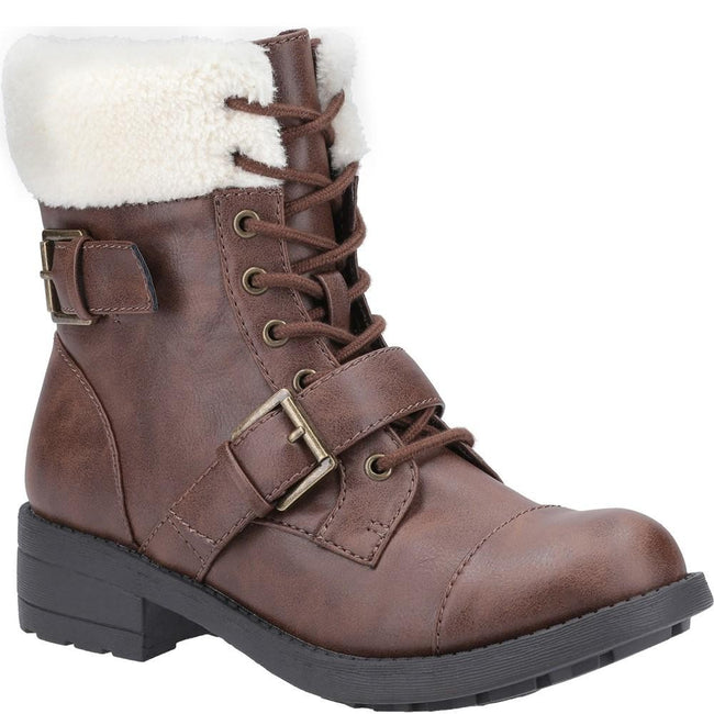 Lace Up Rocket Dog Brown Ankle Boots Rocket Dog Womens/Ladies