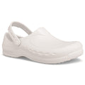 White - Front - Shoes For Crews Mens Zinc Clogs