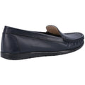 Navy - Lifestyle - Fleet & Foster Womens-Ladies Tiggy Leather Loafers
