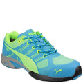 Blue-Lime Green - Front - Puma Mens Charge Low Safety Trainers