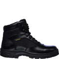 Black - Back - Skechers Mens Wascana Benen Leather Safety Boots