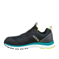 Black-Petrol Blue-White - Lifestyle - Albatros Mens AER55 Impulse Safety Trainers