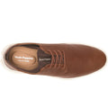Brown - Lifestyle - Hush Puppies Mens Bennet Leather Shoes