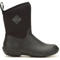 Charcoal Grey - Back - Muck Boots Womens-Ladies Muckster II Wellington Boots