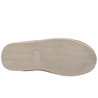 Tan - Lifestyle - Hush Puppies Womens-Ladies Arianna Suede Slippers