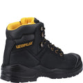 Black - Side - Caterpillar Mens Striver Mid S3 Leather Safety Boots