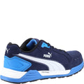 Blue - Side - Puma Safety Mens Airtwist Low S3 Leather Safety Trainers