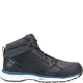 Black-Blue - Back - Timberland Pro Mens Reaxion Mid Composite Safety Boots