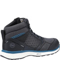 Black-Blue - Side - Timberland Pro Mens Reaxion Mid Composite Safety Boots
