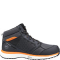 Black-Orange - Back - Timberland Pro Mens Reaxion Mid Composite Safety Boots
