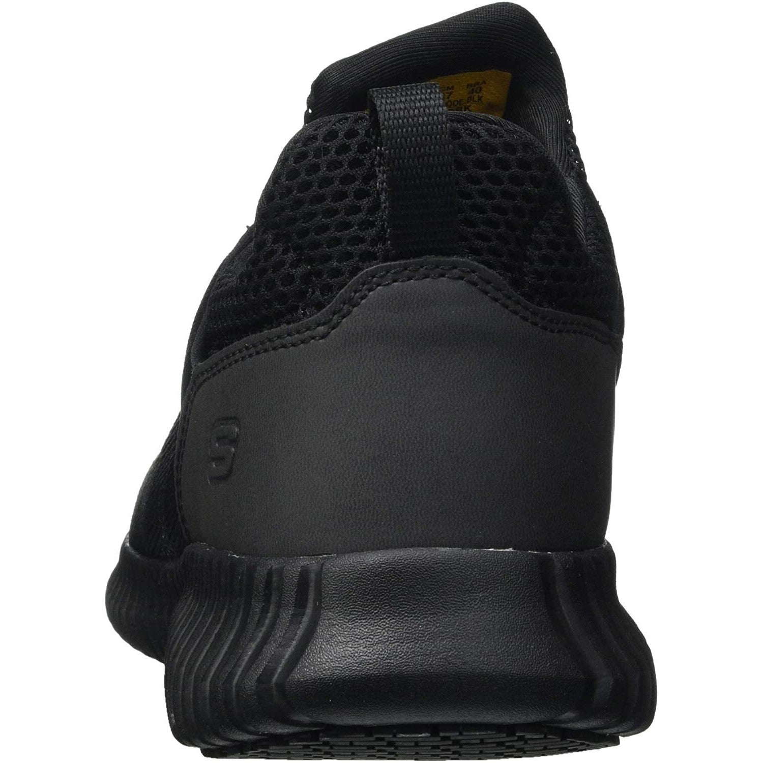 Black - Side - Skechers Mens Work Relaxed Fit Cessnock SR Shoes