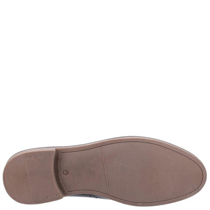 Black - Lifestyle - Hush Puppies Mens Bryson Leather Shoes