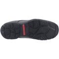 Black - Lifestyle - Hush Puppies Boys Elijah Senior Leather School Shoes