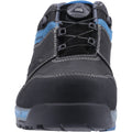 Black - Close up - Albatros Mens Tofane Low S3 Leather Safety Trainers