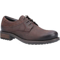 Brown - Front - Cotswold Mens Brookthorpe Nubuck Derby Shoes