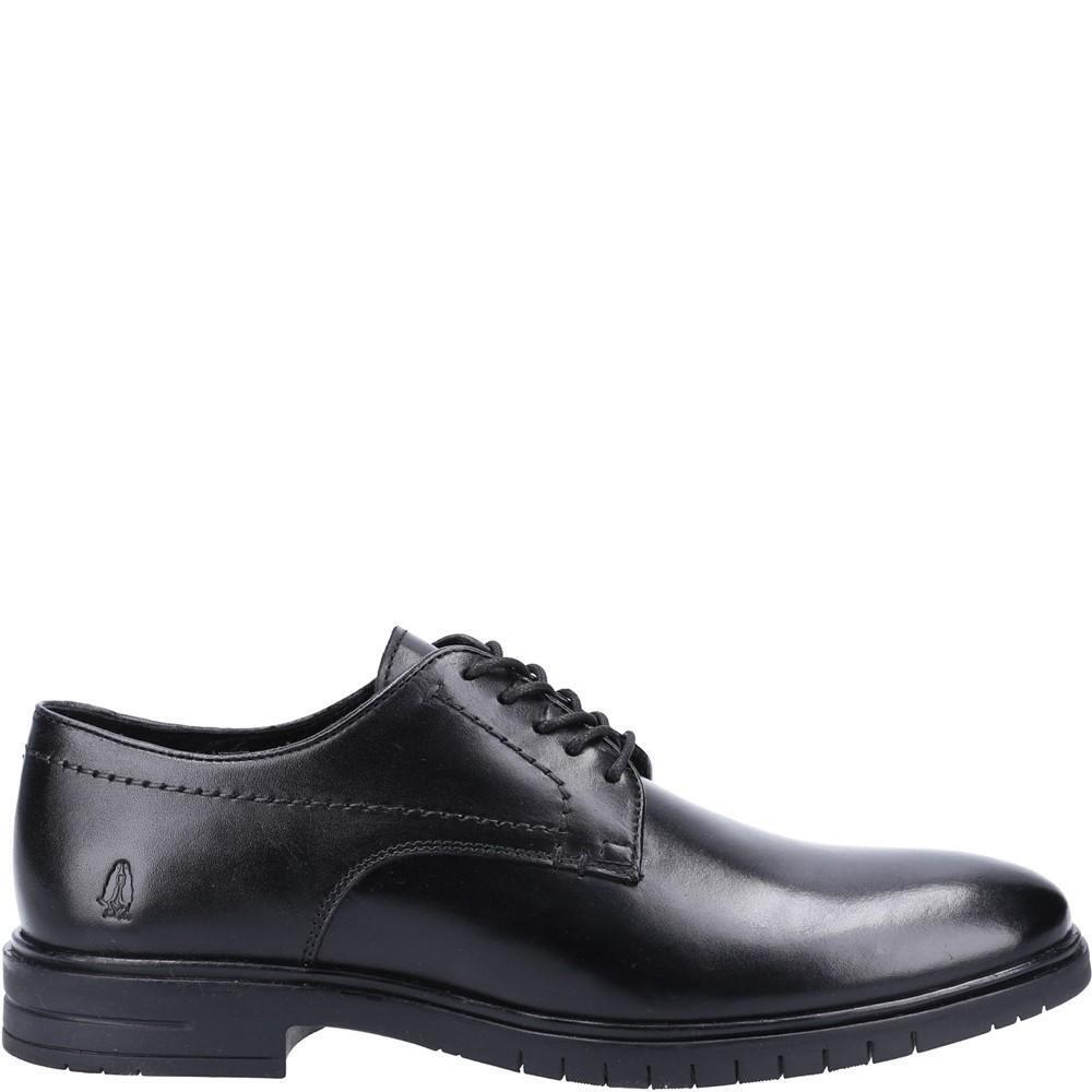 Black - Back - Hush Puppies Mens Sterling Leather Shoes