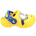 Yellow-Blue - Back - Crocs Childrens-Kids Fun Lab Minion Clogs