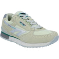 Silver-Grey-Green - Front - Hi-Tec Silver Shadow Unisex Trainer - Ladies Trainers - Unisex Sports