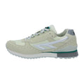 Silver-Grey-Green - Side - Hi-Tec Silver Shadow Unisex Trainer - Ladies Trainers - Unisex Sports