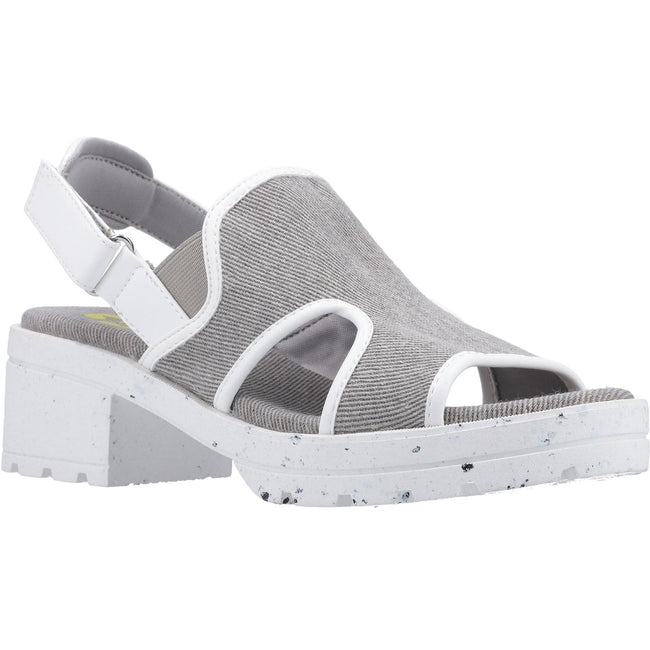 Grey-White - Front - Rocket Dog Womens-Ladies Lilly Sandals
