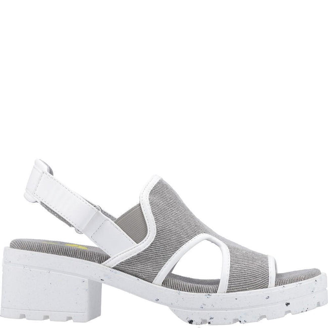 Grey-White - Back - Rocket Dog Womens-Ladies Lilly Sandals