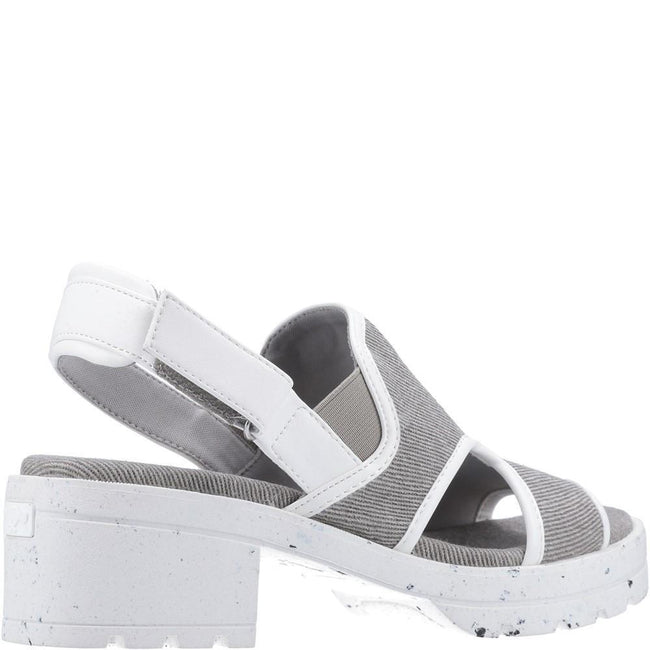 Grey-White - Side - Rocket Dog Womens-Ladies Lilly Sandals