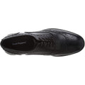 Black - Pack Shot - Hush Puppies Mens Santiago Leather Brogues
