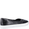 Black - Side - Hush Puppies Womens-Ladies Tiffany Leather Shoes