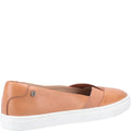 Tan - Side - Hush Puppies Womens-Ladies Tiffany Leather Shoes