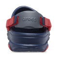 Navy - Side - Crocs Childrens-Kids Classic All-Terrain Clogs