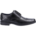 Black - Back - Hush Puppies Mens Leather Brogues