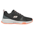 Black-Light Red - Back - Skechers Mens Street Flex Eliminator Trainers