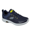 Navy-Yellow - Front - Skechers Mens Elite Flex Prime Take Over Trainers