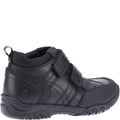 Black - Lifestyle - Hush Puppies Boys Jezza Leather School Shoes